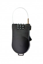 BasicNature Zahlenschloss mit Drahtseil 