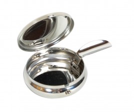 BasicNature Reise-Aschenbecher, rund 