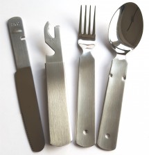 OFW Bund - Besteck BW Essbesteck Bundeswehr 4-teilig - 100% Original 