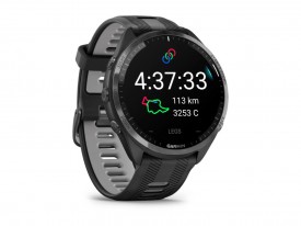 GARMIN Forerunner 965 Smartwatch black/carbon DLC Titan AMOLED 